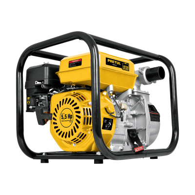 MOTOBOMBA 2" DE SALIDA, 5.5 HP, PRETUL