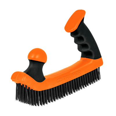 Cepillo de alambre, acero carbono, 156 pinceles, doble mgo.