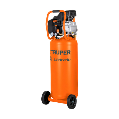 Compresor de aire, lubricado, vertical 80L 3½HP 127V Truper
