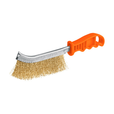 Cepillo curvo anti-chispa, alambre ondulado, Truper