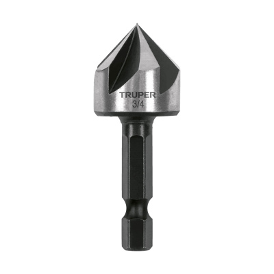 Avellanador HSS cambio rápido 3/4", Truper