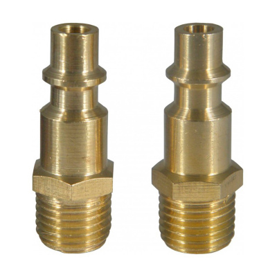 Niple 1/4” Rápido Macho Silverline