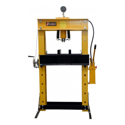 Prensa Hidráulica De 50 Tons Con Manómetro Silverline