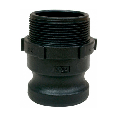 Dixon PPF200A - Conexiones de Leva y Ranura de Polipropileno Tipo F Adaptador x Macho NPT