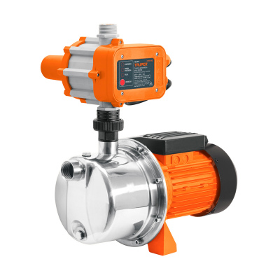 Bomba presurizadora jet acero 1 HP con control, Truper