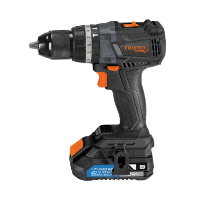 Rotomartillo inalámbrico 1/2", 20V, sin carbones, Truper MAX