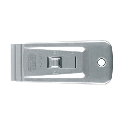 Raspador de acero inoxidable con cuchillas de 1-1/2", TRUPER