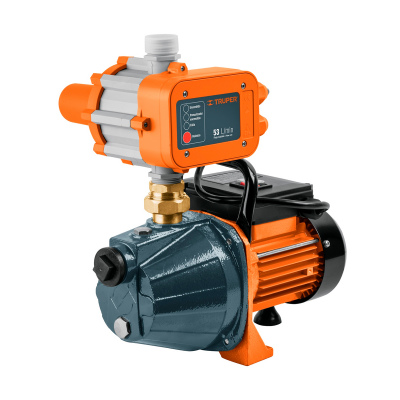 Bomba presurizadora jet hierro 1 HP con control, Truper