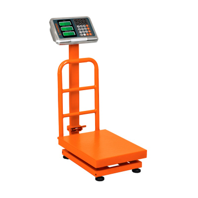 Bascula electrónica de plataforma, plegable, 100 kg, Truper