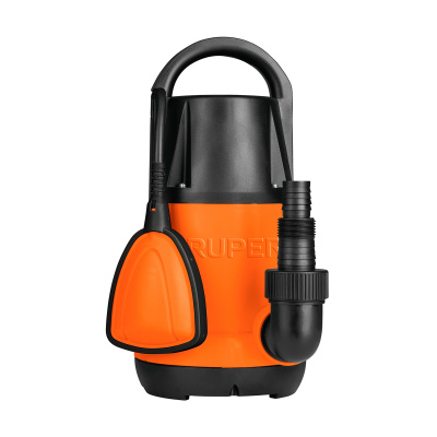 Bomba sumergible plastica, 1 HP para agua limpia, Truper