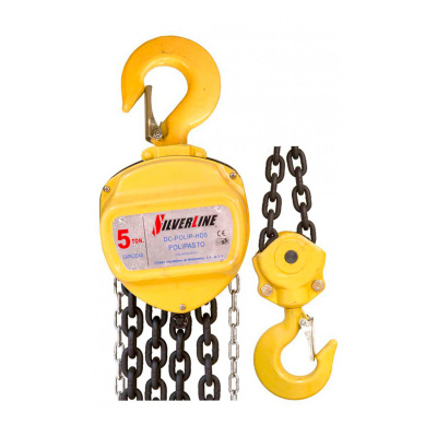 Polipasto De Cadena 5 Toneladas, Cadena De 3 Mts Silverline