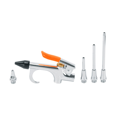 Juego de pistola y 5 boquillas para compresor de aire Truper