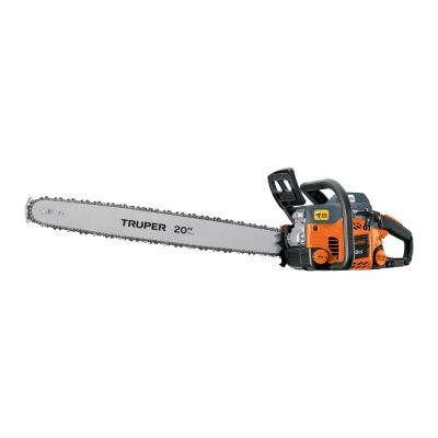 MOTOSIERRA 50 cc a gasolina con barra de 20", TRUPER