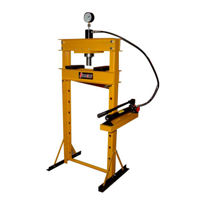 Prensa Hidráulica De 20 Toneladas Con Manómetro Silverline