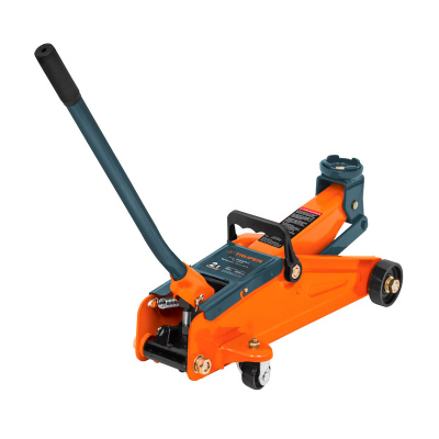 Gato hidraulico de patín, 2t, 50 movimientos, Truper