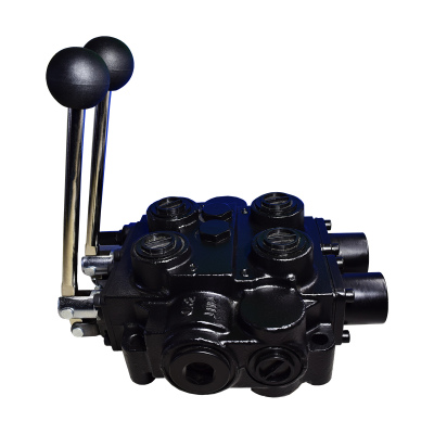 VALVULA MONOBLOCK HM 2 PALANCAS SAE 12