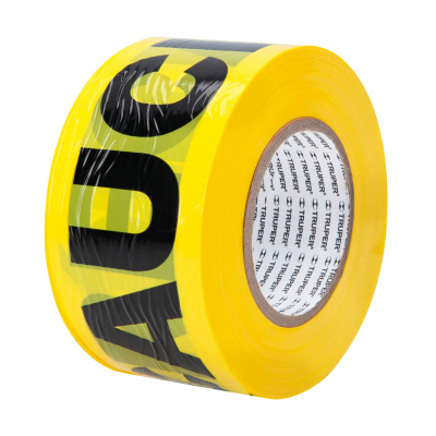 Rollo de 305 m de cinta delimitadora "Precaución", Truper