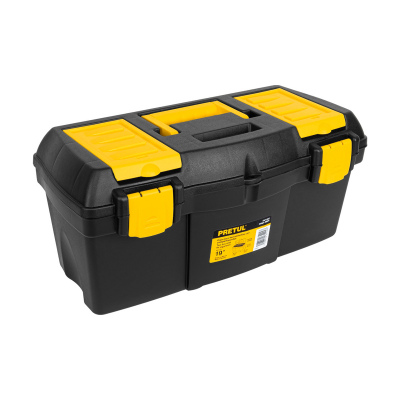 Caja para herramienta de 19" con compartimentos, Pretul