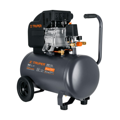 Compresor de aire 220 V, lubricado, horizontal 50 L