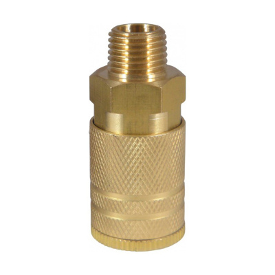 Cople 1/4” Rápido Macho Silverline