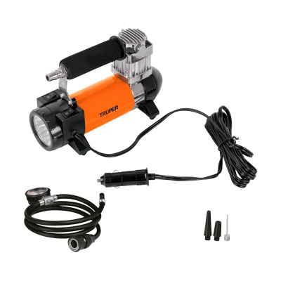 Compresor de aire 12 V portátil, para auto, incluye maletín