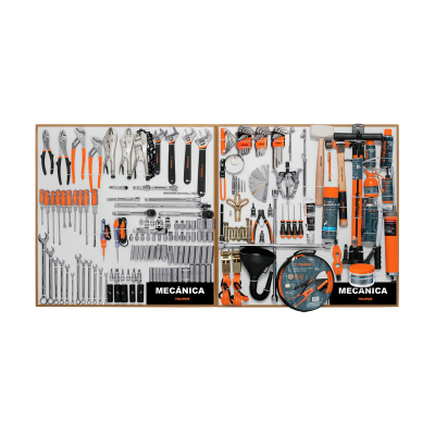 Exhibidor 80 x 80 cm de Mecánica 2 tableros, Truper