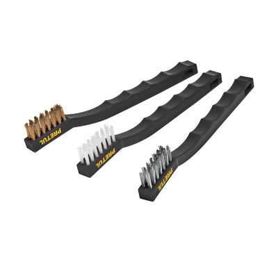 Juego de 3 cepillos de alambre, Pretul